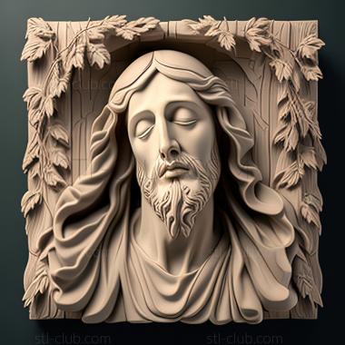 3D model st jesus (STL)